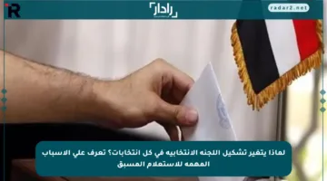 لماذا يتغير تشكيل اللجنة الانتخابية في كل انتخابات؟ تعرف على الأسباب المهمة للاستعلام المسبق